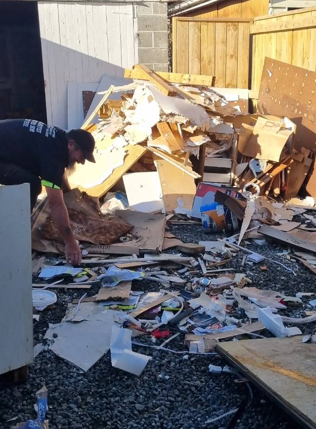 A1 Contracting crew handling rubbish removal custom job Blenheim